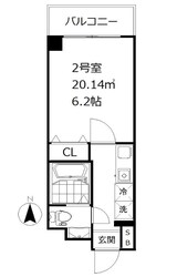 銀座アパートメントハウスの物件間取画像